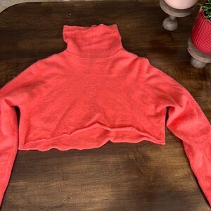 Crop top turtle neck